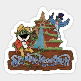 Splash Mountain Brer Frog & Mr Bluebird Sticker